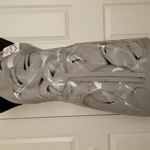 Custom Painted Wearable Art Apron #2003 - Picture 5 of 6